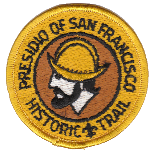 presidio-historic-trail-patch Presidio of San Francisco Historic Trail patch